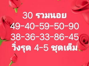 แนวทางหวยฮานอย 30/5/65 ชุดที่ 9