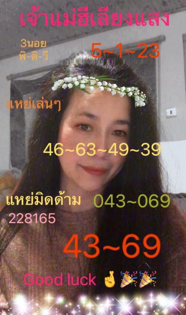 แนวทางหวยฮานอย 5/1/66 ชุดที่ 9