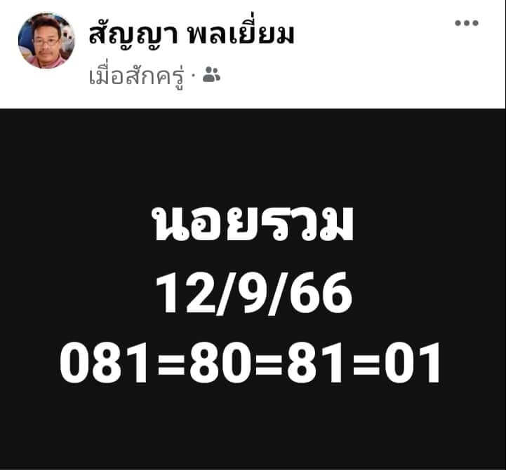 แนวทางหวยฮานอย 12/9/66 ชุดที่ 8